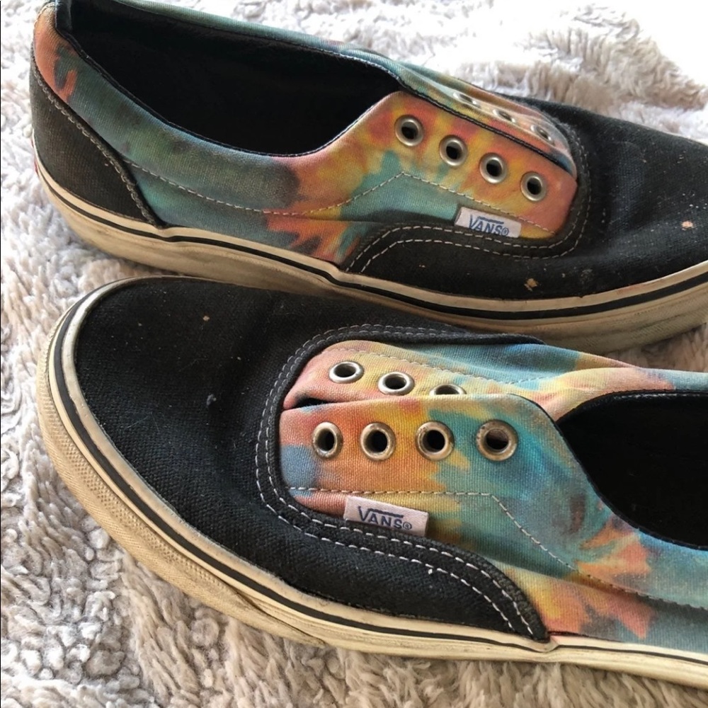 Vans Slip On Tie Dye Skate Shoes